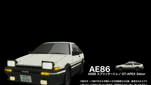 Initial D Sound Files [AE86] 4AGE SilverTop & 4AGE BlueTop / With Speed Chime смотреть онлайн