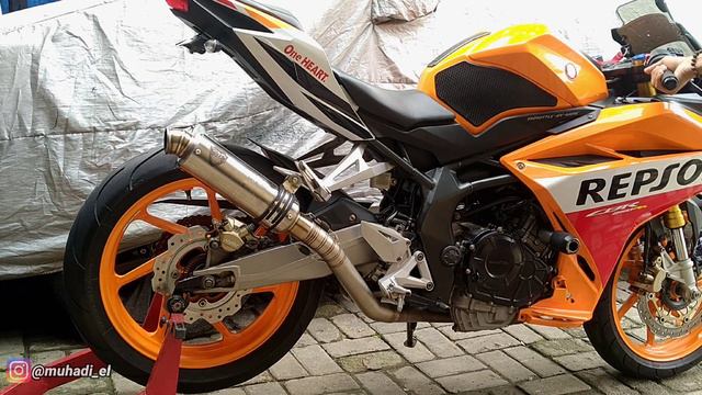 Knalpot Wrx Gp5 K1 Logo Laser CBR 250RR смотреть онлайн