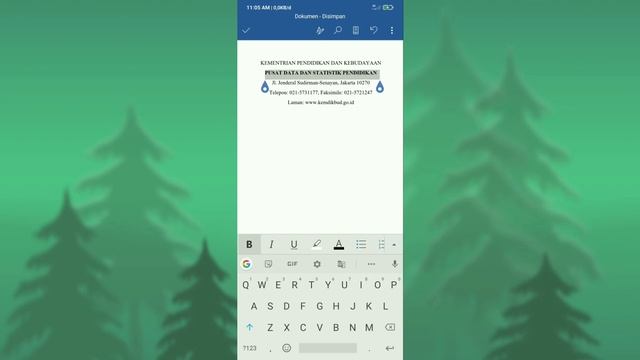 Cara membuat kop surat menggunakan Microsoft word di hp android смотреть онлайн