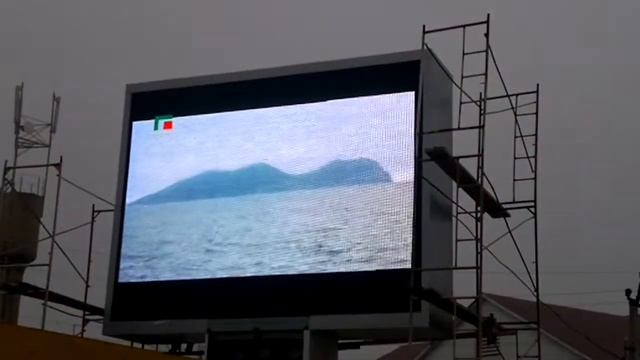 Светодиодный экран с пикселем 14мм в с. Центорой смотреть онлайн