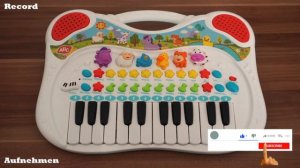 Kinderpiano 🎹 Animal Piano 🎵 Simba 104018188 - ABC Tier-Keyboard - Spielzeug / Toys | Geschenk