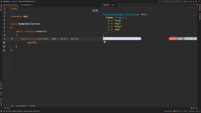 sort | Laravel Collections смотреть онлайн