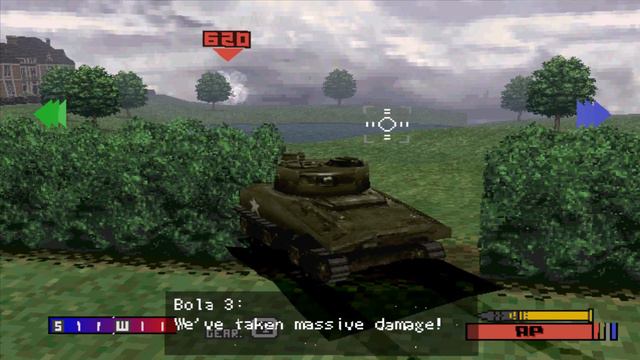 Panzer Front: PS1 tank simulator смотреть онлайн