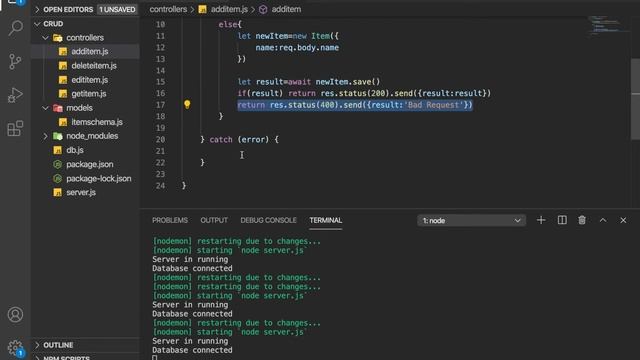 CRUD REST API using Node | Express | MongoDB in Hindi смотреть онлайн