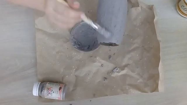 Как переделать стеклянные вазы / КЕРАМИКА ДЕРЕВО БЕТОН / Декор для дома/Home decor/ DIY Yuli at hom смотреть онлайн