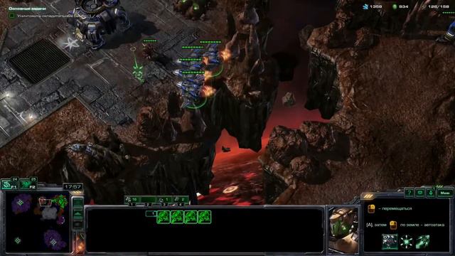 StarCraft 2 - Силы Небесные - Часть 21 - Эксперт - Прохождение Кампании Wings of Liberty смотреть онлайн