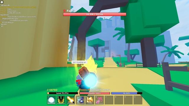 Becoming a Super Saiyan | Dragon Soul | Roblox смотреть онлайн