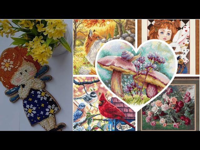 10.НОВИНКИ наборов для ВЫШИВКИ, вышедшие в МАРТЕ.LUCA-S, РТО, MEREJKA, Риолис, Letistitch, МП студия