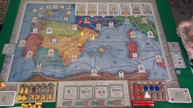 222 Конкордия. Сальса 1/2 часть играем в настольную игру. смотреть онлайн