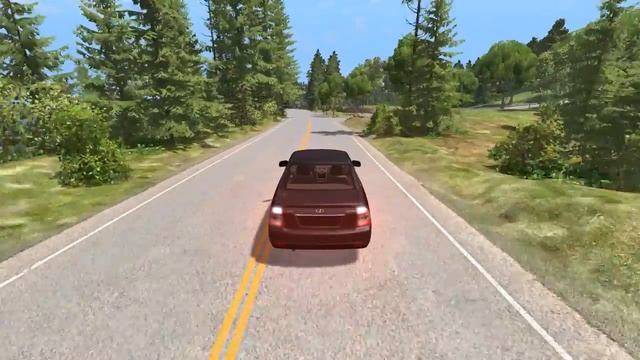 Лада Приора КРАШ-ТЕСТ BeamNG Drive смотреть онлайн