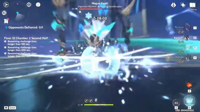 🚫 5 ⭐ Spiral Abyss 2.7 12F Full Star Phase 3 смотреть онлайн