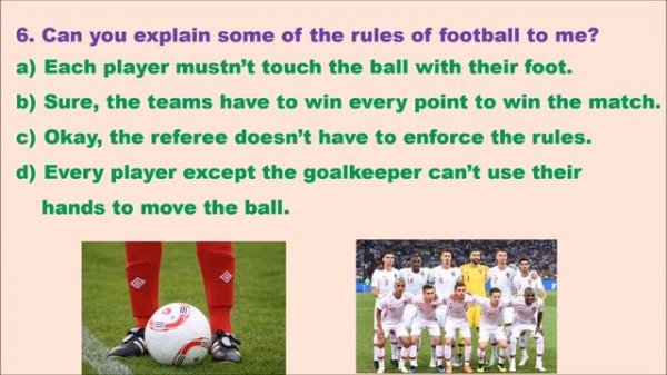 Intermediate English  Conversation Test Tutorial 1