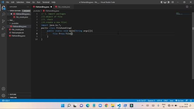 Create File Using JAVA BY REDHOOD #2 смотреть онлайн