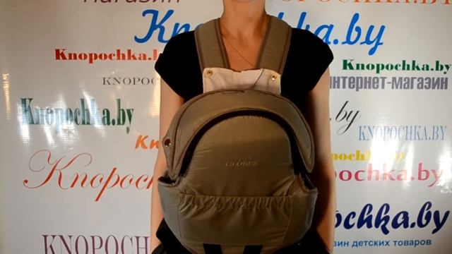 Globex Панда - анатомический рюкзак- кенгуру для переноски детей смотреть онлайн