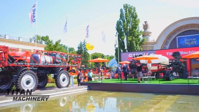 TITAN MACHINERY на выставке АГРО 2017 смотреть онлайн