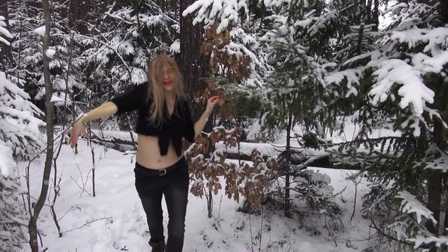 СНЕЖНЫЙ ТАНЕЦ В ЗИМНЕМ СКАЗОЧНОМ ЛЕСУ смотреть онлайн