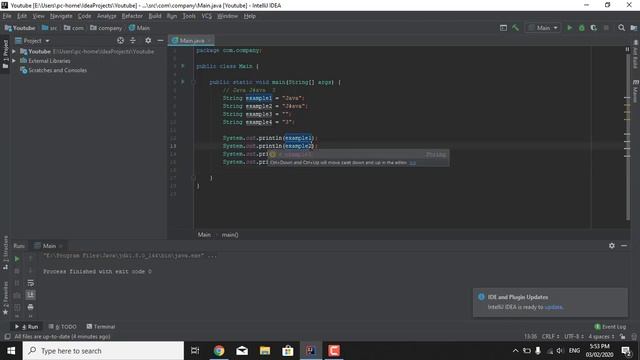 Java tutorials for beginners: Strings and Concatenation смотреть онлайн