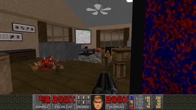 180K SPECIAL - Doom II - MyHouse.wad (Blind Ultra-Violence Run) смотреть онлайн