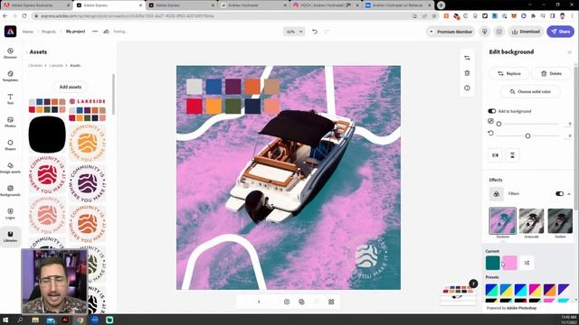 Illustrator & Adobe Express: Branded Assets смотреть онлайн