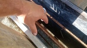 Установка опалубки под забор,самый простой способ.