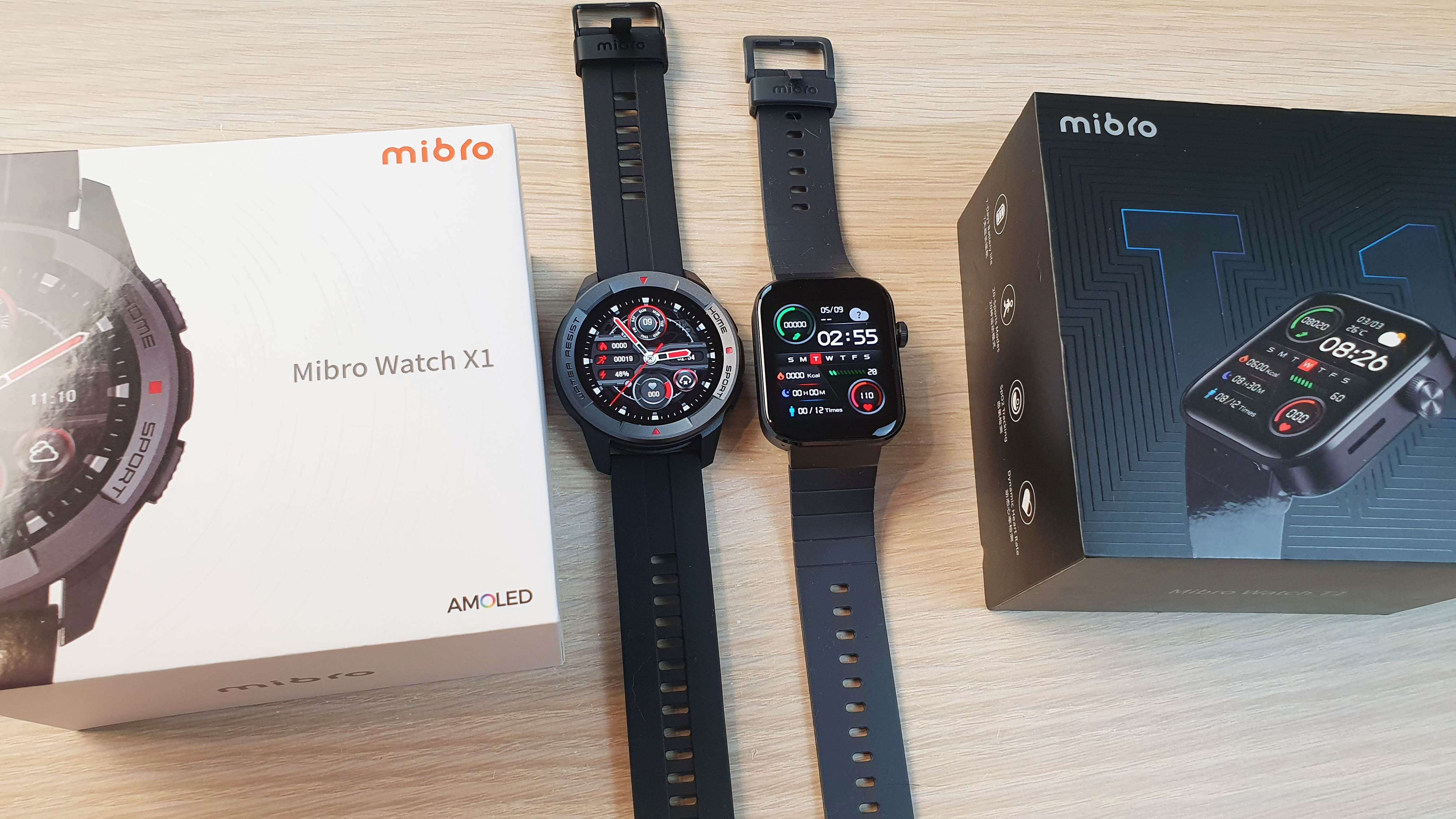 БЮДЖЕТНЫЕ ЧАСЫ MIBRO WATCH X1 И WATCH T1 - ОБЗОР