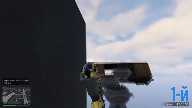 ДИМЕ МЕШАЛА ПОГОДА ПРОЙТИ! ОН СГОРЕЛ (GTA ONLINE) смотреть онлайн
