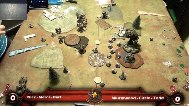 Livestream Warmachine MK3 - Mercs (Bartolo) Vs. Circle (Wurmwood) смотреть онлайн