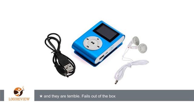 Tonsee Mini USB Clip MP3 Player LCD Screen Support 32GB Micro SD TF Card (Blue) | Review/Test смотреть онлайн
