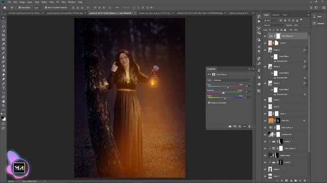 Photoshop Manipulation Glow Effect Tutorial | Step-by-Step Tutorial смотреть онлайн
