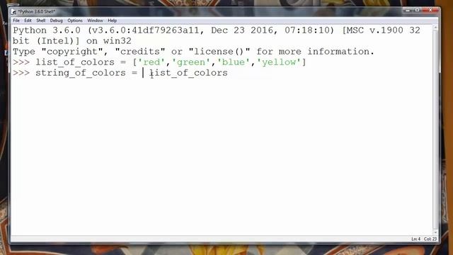 How to Convert a List to String in Python programming language - example ( join() method) смотреть онлайн