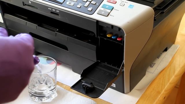 Brother MFC 6490CW Printer head Cleaning смотреть онлайн