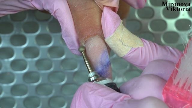 Текстура акрилатиком / Рисую девушку на ногтях/ Коррекция длинных ногтей смотреть онлайн