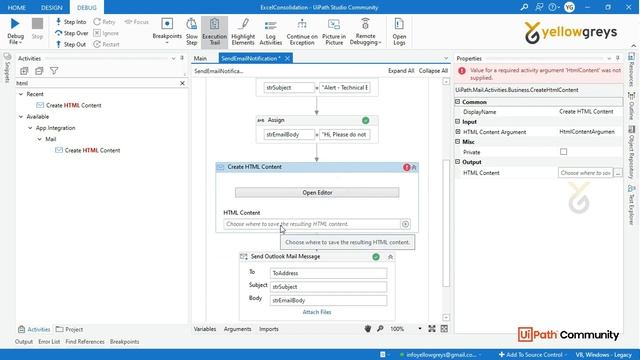 UiPath | Day-5 Complete Excel Automation | Send Email Notification | தமிழில் | Yellowgreys - YouTub смотреть онлайн