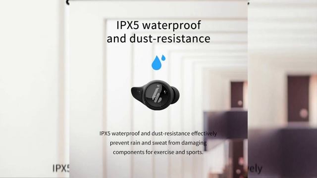 EDIFIER TWS6 TWS wireless charging Earbuds Qualcomm aptX Bluetooth V5.0 tap control IPX5 Waterproof смотреть онлайн