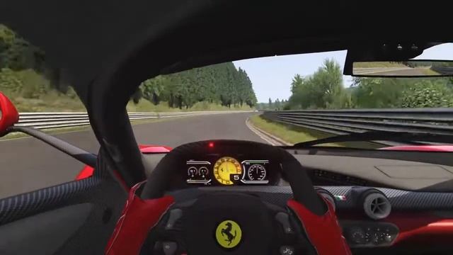 ASSETTO CORSA GAMEPLAY PS4 FERRARI LA FERRARI TIME 6:59 @ Nurburgring (COCKPIT CAMERA) смотреть онлайн