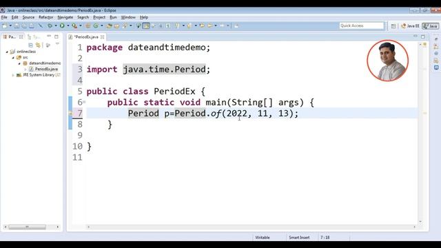 Period Class in java | Java Period Class | Period class in java example смотреть онлайн