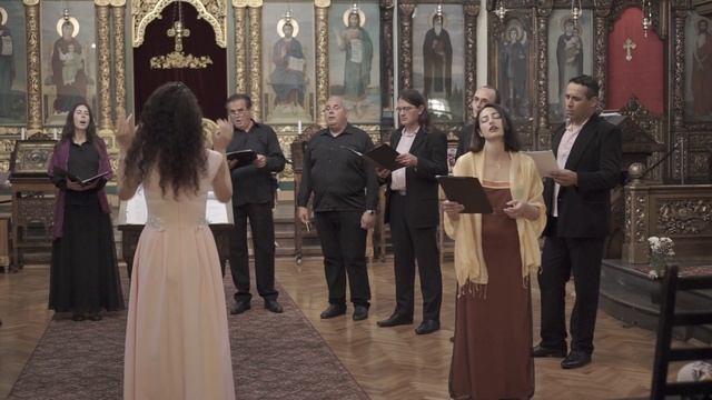 Agni Parthene\Ἁγνὴ Παρθένε\Чистая Дево - Denitza Seraphim & Spasenie/Salvation CHOIR