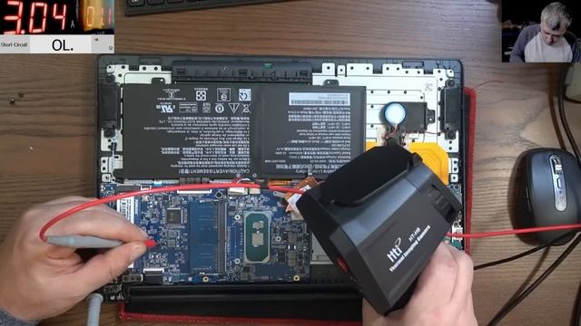How to carry a repair like a pro - Toshiba Satellite PRO C50 no power, motherboard repair смотреть онлайн