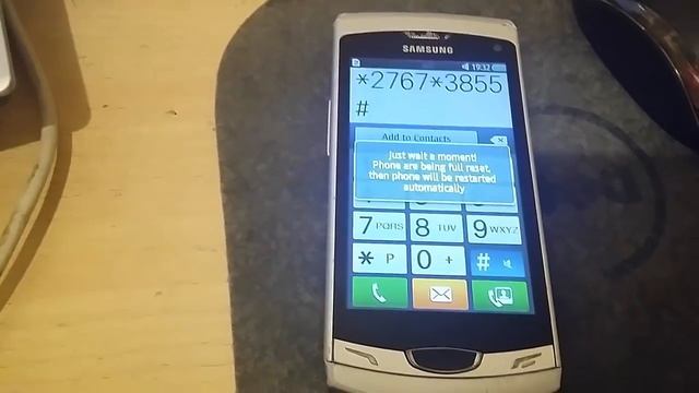 Hard Reset Samsung S8530 Wave II Bada OS смотреть онлайн