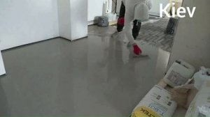 Самовыравнивающая стяжка. Стяжка пола.