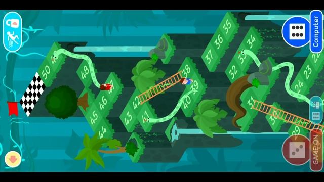 Ludo snake and ladders all level gameplay | Snake and ladders free board game смотреть онлайн