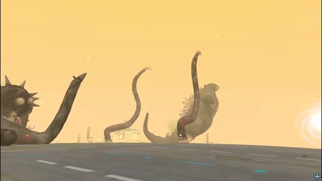 Godzilla (2019) vs TASK MONSTER Impostor | SPORE смотреть онлайн