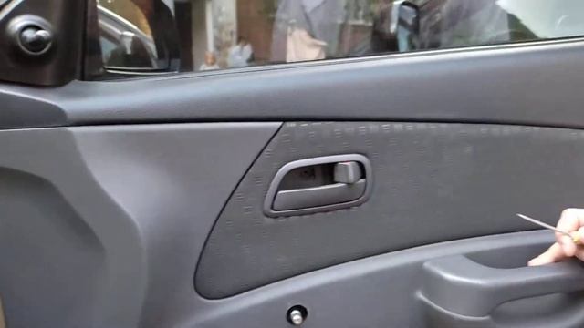 Как снять карту двери Киа Рио 2(JB) Kia Rio 2 Hyundai accent смотреть онлайн