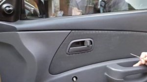 Как снять карту двери Киа Рио 2(JB) Kia Rio 2 Hyundai accent
