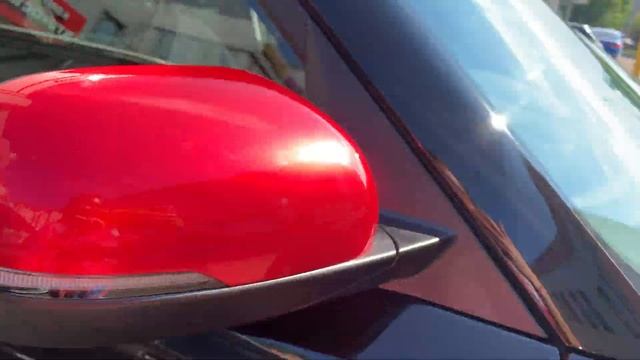 Kia Soul - оклеили крышу, плавник, спойлер и зеркала сочной красной глянцевой плёнкой смотреть онлайн