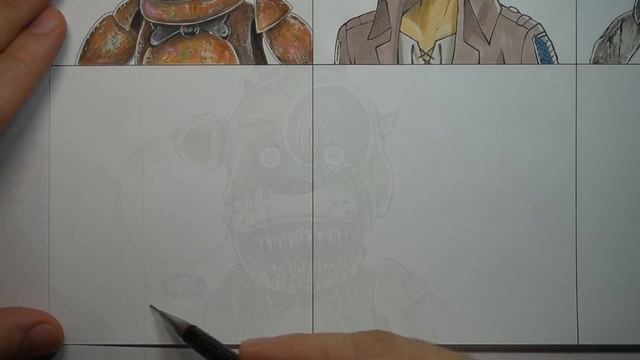 Drawing FREDDY in Different Anime, Manga & Game Styles (FNAF) смотреть онлайн