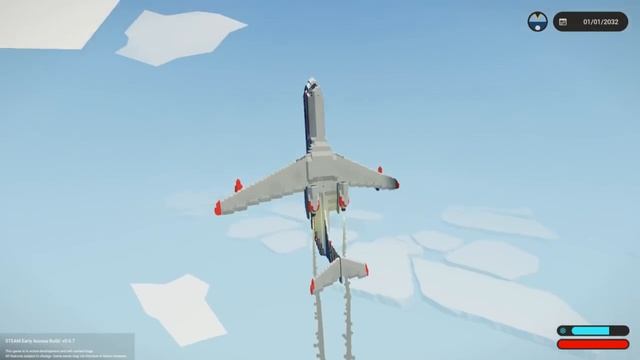 ВЗЛЕТЕТЬ КАК МОЖНО ВЫШЕ И ДОЛБАНУТЬСЯ ОБ ЛЬДИНУ НА САМОЛЁТЕ В STORMWORKS смотреть онлайн