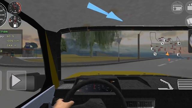Играю в новую игру Russian Taxi Simulator 2016 смотреть онлайн