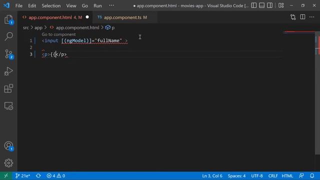 21. Two-way Data Binding in Angular смотреть онлайн