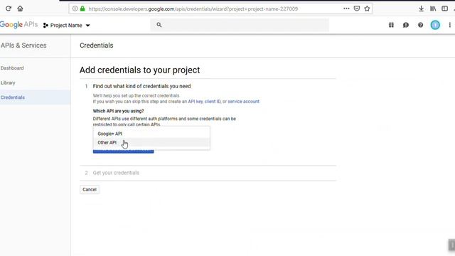 Google login API setup смотреть онлайн